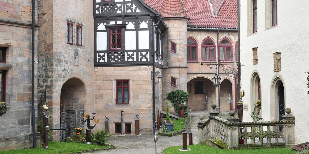 Romantik Hotel Schloss Hohenstein Ahorn  Exterior foto